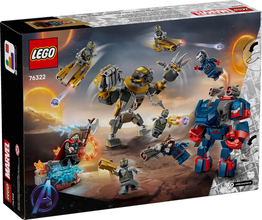LEGO Marvel 76322 Avengers: Endgame Thor vs. Chitauri